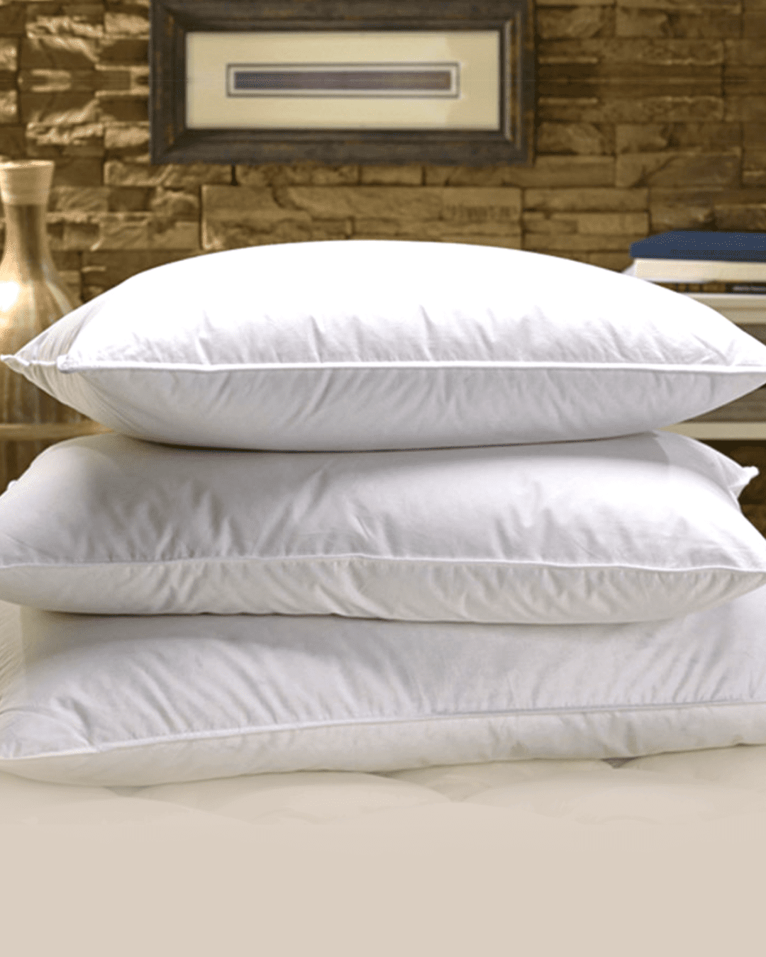 Silicone Plush Fibre Pillow Inner - Microfibre Casing