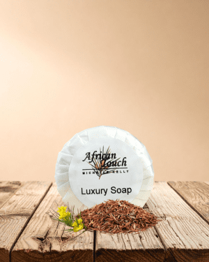 African Touch Pleat Wrap Soap